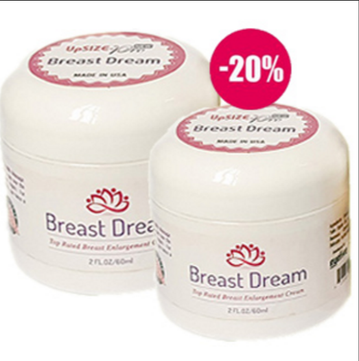 Combo 2 lọ kem nở ngực Upsize-Pro Breast Dream