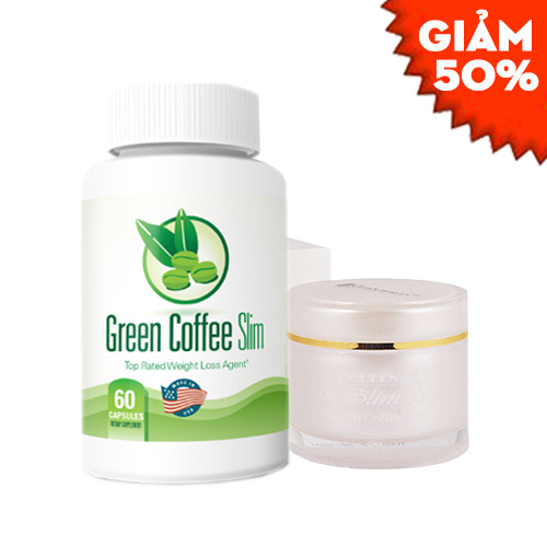 [Giảm 50%]Combo 2 sản phẩm Green coffee slim và Green coffee gel